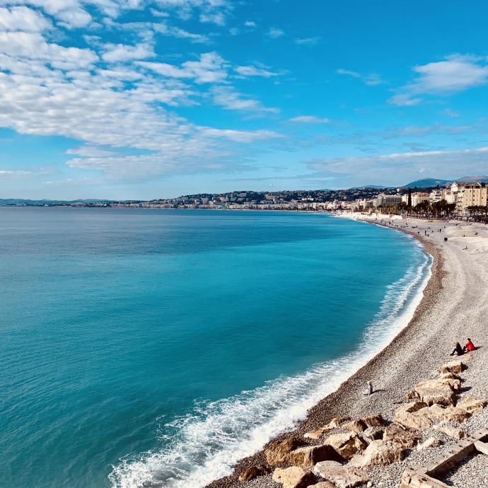 The most beautiful beaches of the Promenade des Anglais