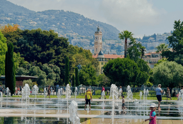 Promenade du Paillon in Nice