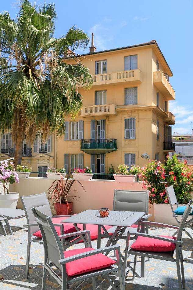 Hotel Locarno Nizza - Terrazza