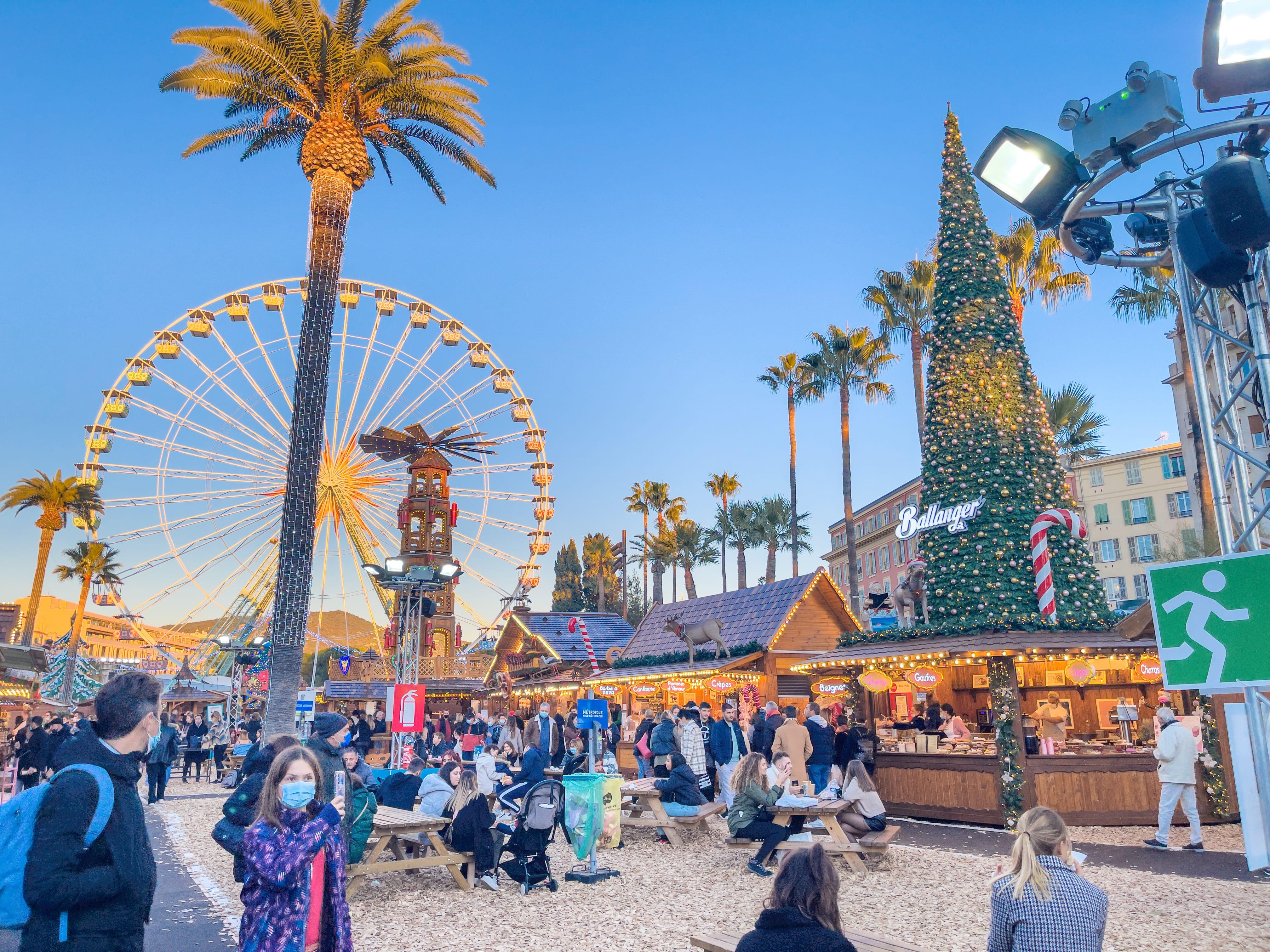 Fêter Noël et le jour de l’An sous le soleil de la Côte d’Azur